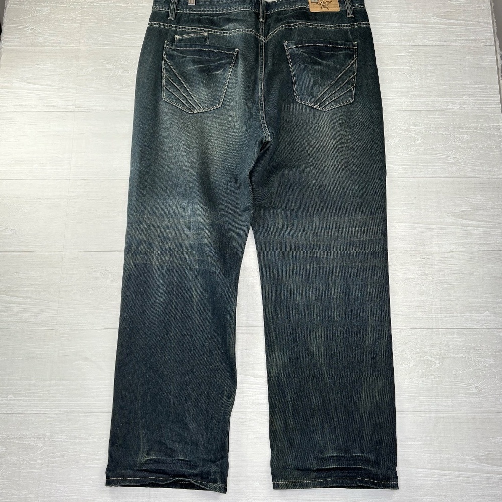 Akademiks Wide Leg Jeans size 42x32. - Picture 11 of 13